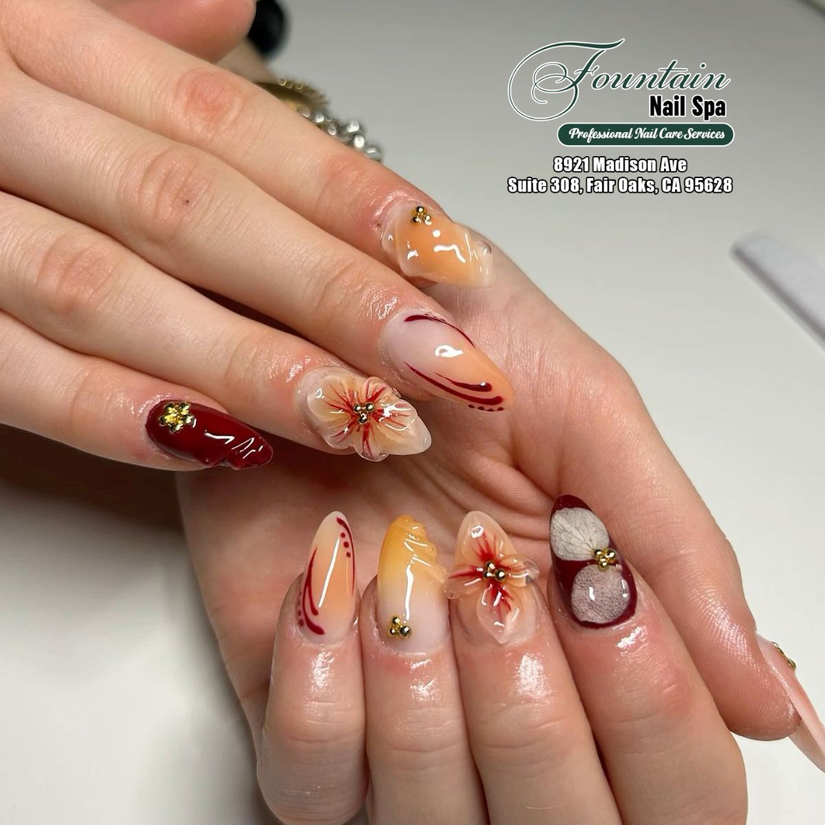 Fountain Nail Salon in Fair Oaks, CA 95628